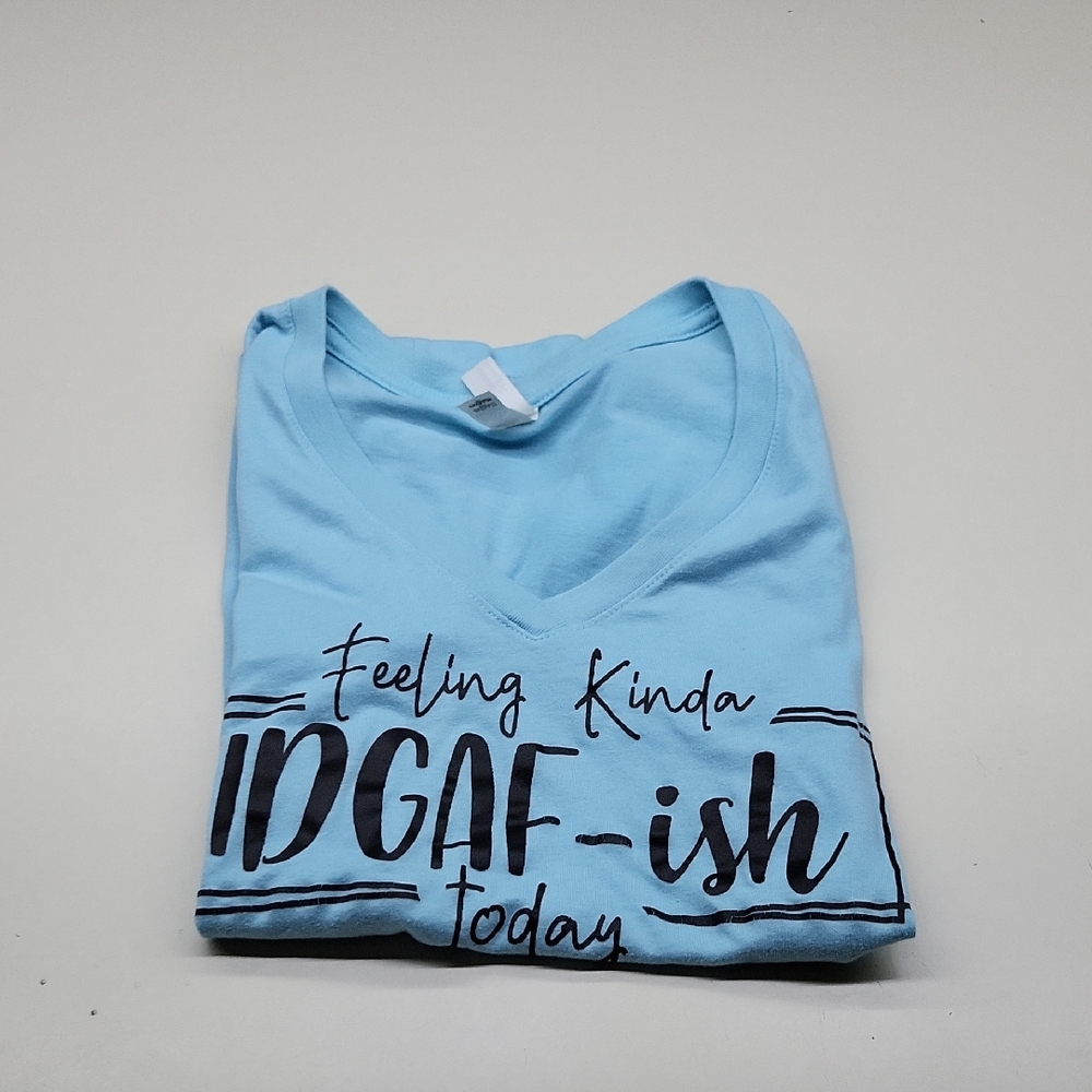 Light Blue Graphic Tee